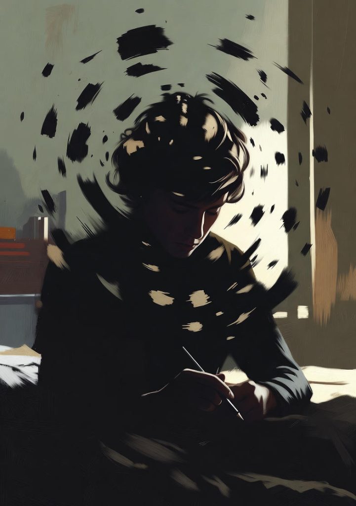 Au coeur du burn-out : ces sentiments qui engloutissent Symptômes intérieurs - illustration